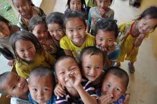 some of the very cute nursery school students!