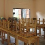 one of the new classrooms with new furniture